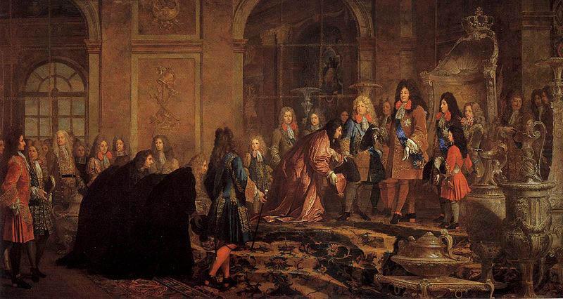 Louis XIV s Louis XIV. empfangt den Dogen von Genua in Versailles china oil painting image